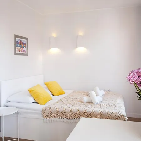 公寓 Marine With Balcony And Parking By Tyzenhauz *